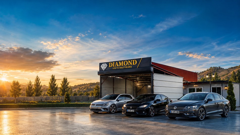 Diamond Oto Yıkama ve Halı Yıkama Darende işletme görünümü